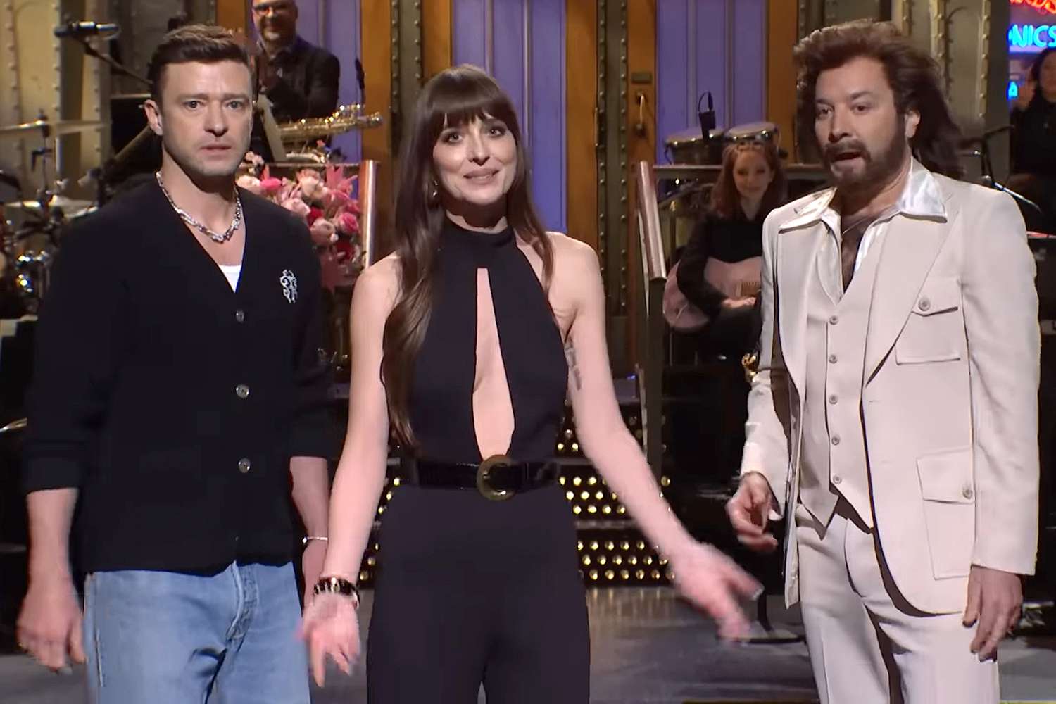 Dakota Johnson Charms SNL Audience with Humorous Monologue and Star-Studded Surprises